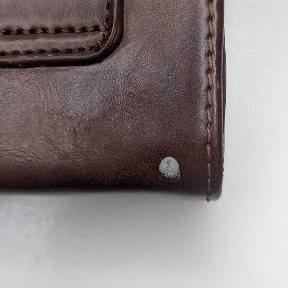 Vintage Brown Camera Bag Small Crossbody Belt Structured - Picture 6 of 7